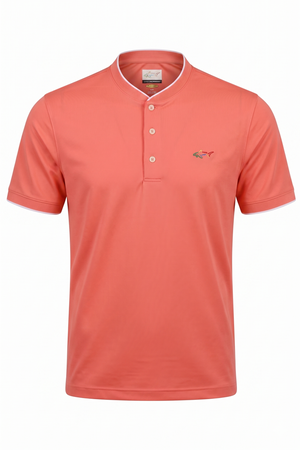 Baseball Collar Micro Pique Shark Polo
