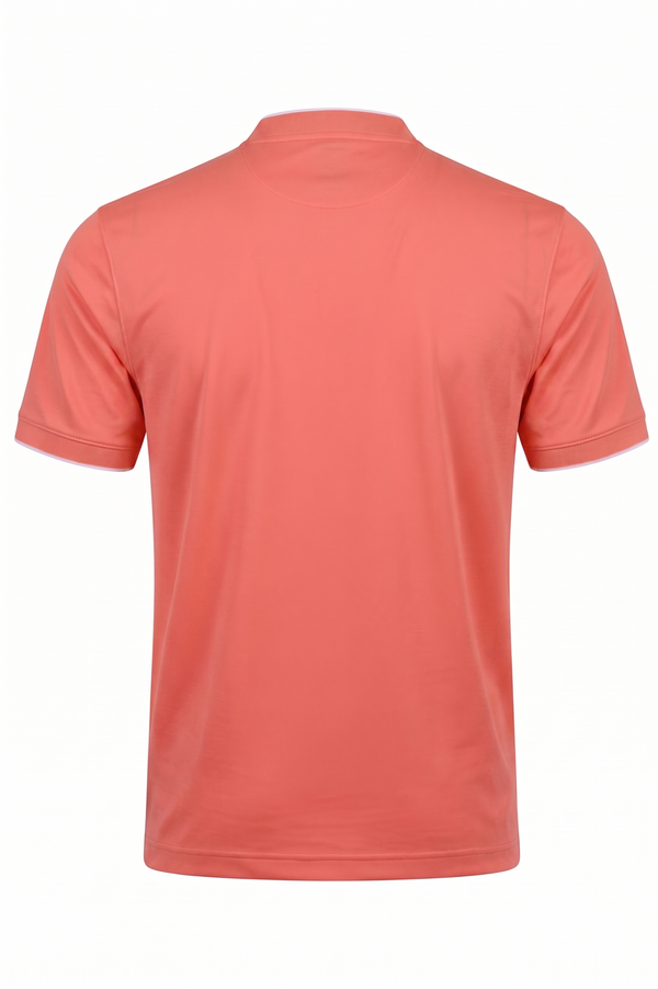 Baseball Collar Micro Pique Shark Polo