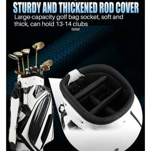 Shark Tour Golf Cart Bag - 5 Dividers - Black