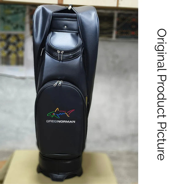 Shark Tour Golf Cart Bag - 5 Dividers - Black