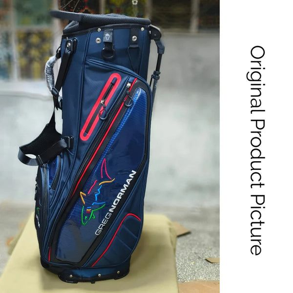 Golf Stand Bag – Lightweight, Thermostatic Pocket and Bag Bending Base - Blue