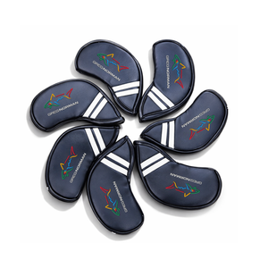 Golf Premium Iron Head Covers (7 Pcs)