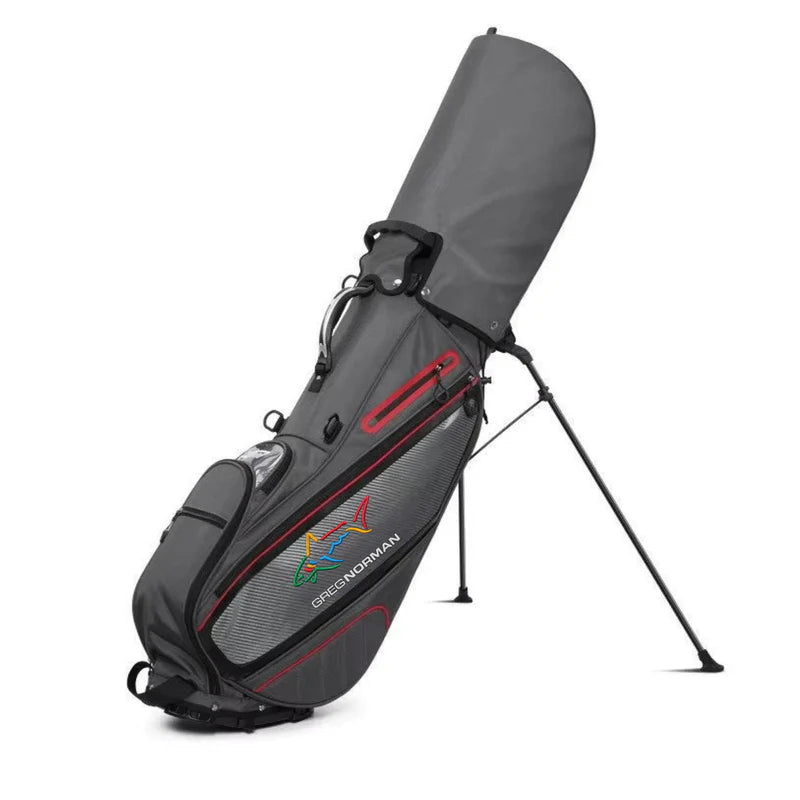 Golf Stand Bag – Lightweight, Thermostatic Pocket and Bag Bending Base - Grey