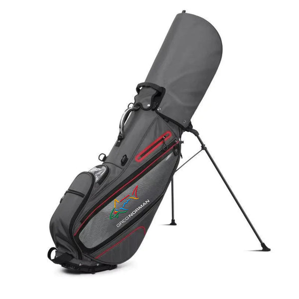 Golf Stand Bag – Lightweight, Thermostatic Pocket and Bag Bending Base - Grey