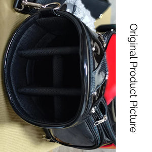 Premium 5-Divider Golf Cart Bag – Organized Performance on the Course - White