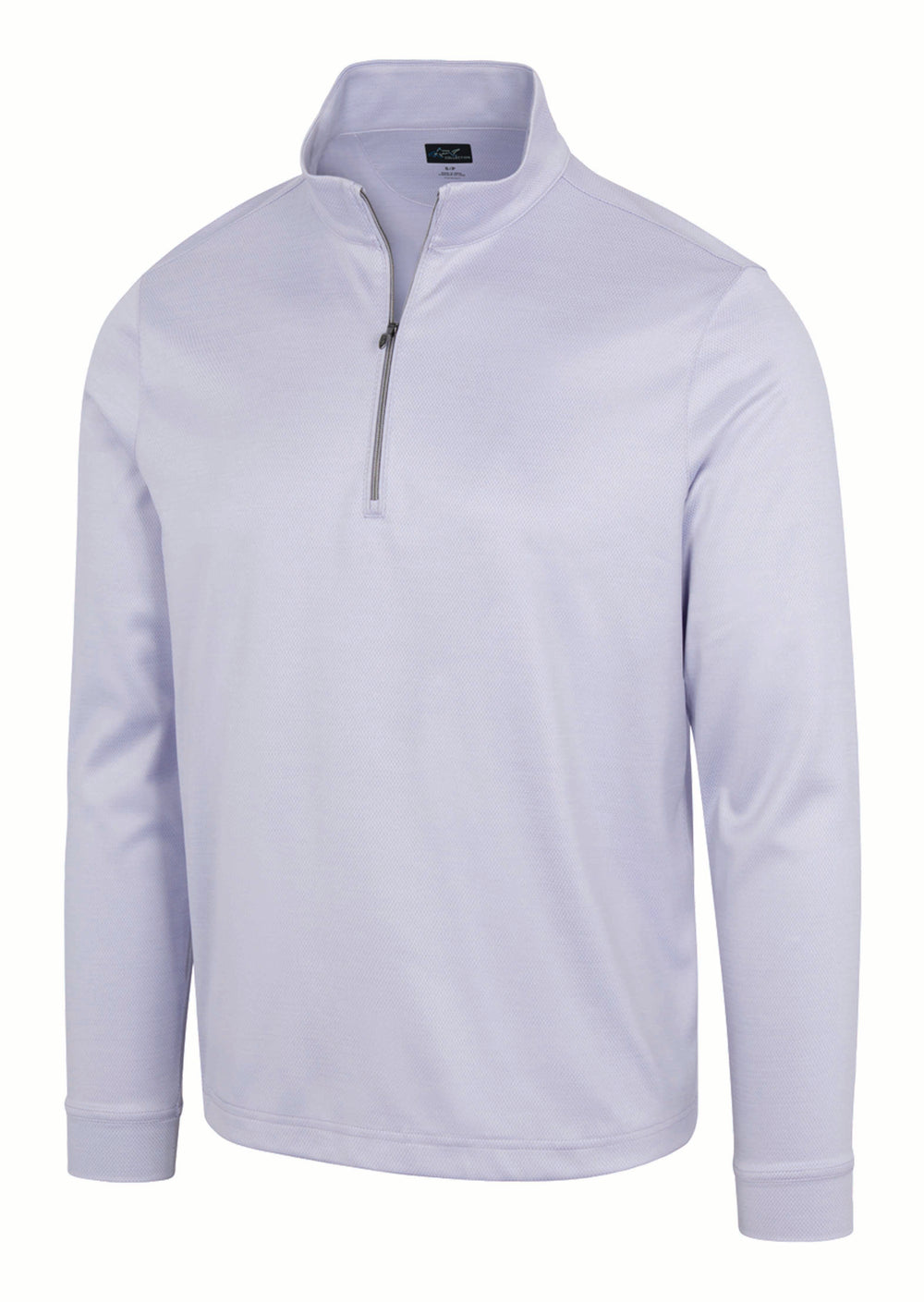 Clubhouse 1/4 Zip Frost Heather Golf Pullover – Athletic Fit, Moisture-Wicking Comfort