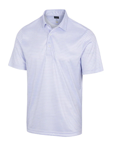 Men's 422 Heather Golf Polo T shirt - Frost Htr