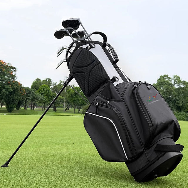 Greg Norman 14 Way Golf Stand Bag - Black
