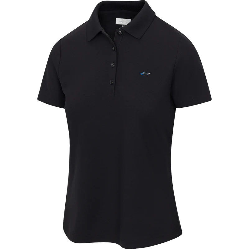 Women's Classic Pique Polo - Black
