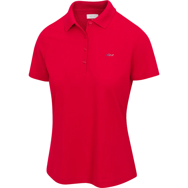 Women's Classic Pique Polo - British Red
