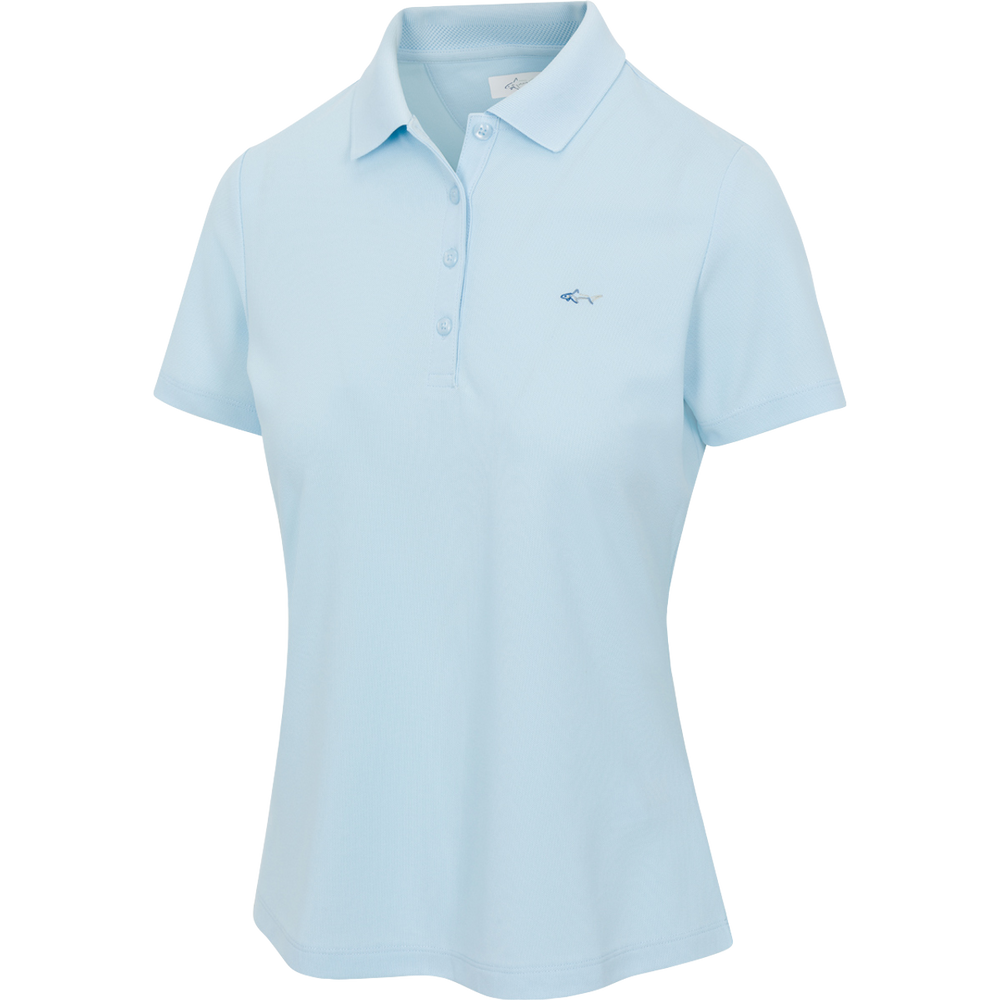 Women's Classic Pique Polo - Sky Blue