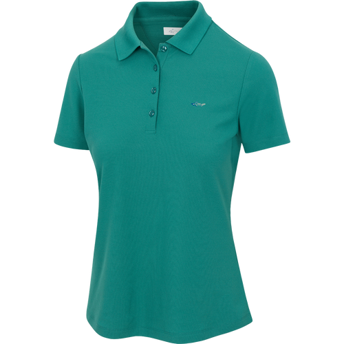 Women's Classic Pique Polo - Evergreen