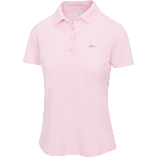 Women's Classic Pique Polo - Pink Cure