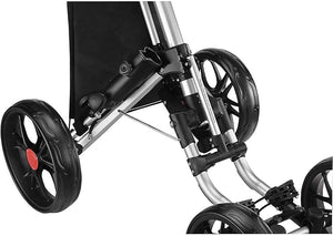 Greg Norman  ONE Pro One-Click Folding 4-Wheel Golf Push Trolley