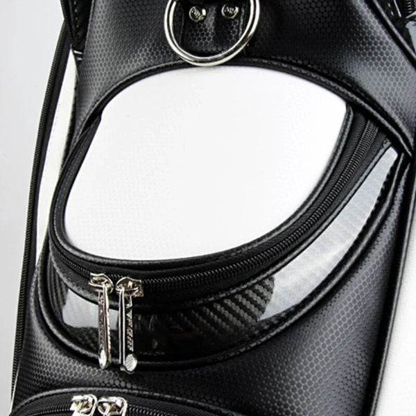 Shark Tour Golf Cart Bag - 5 Dividers - Black