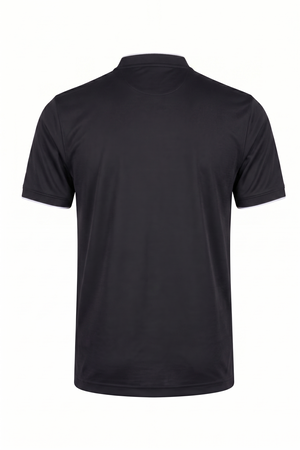 Baseball Collar Micro Pique Shark Polo