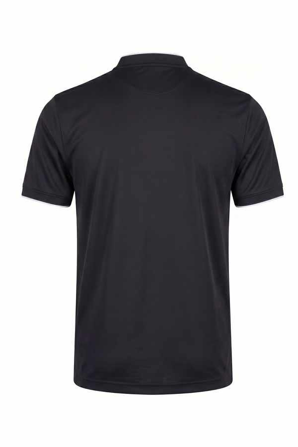 Baseball Collar Micro Pique Shark Polo