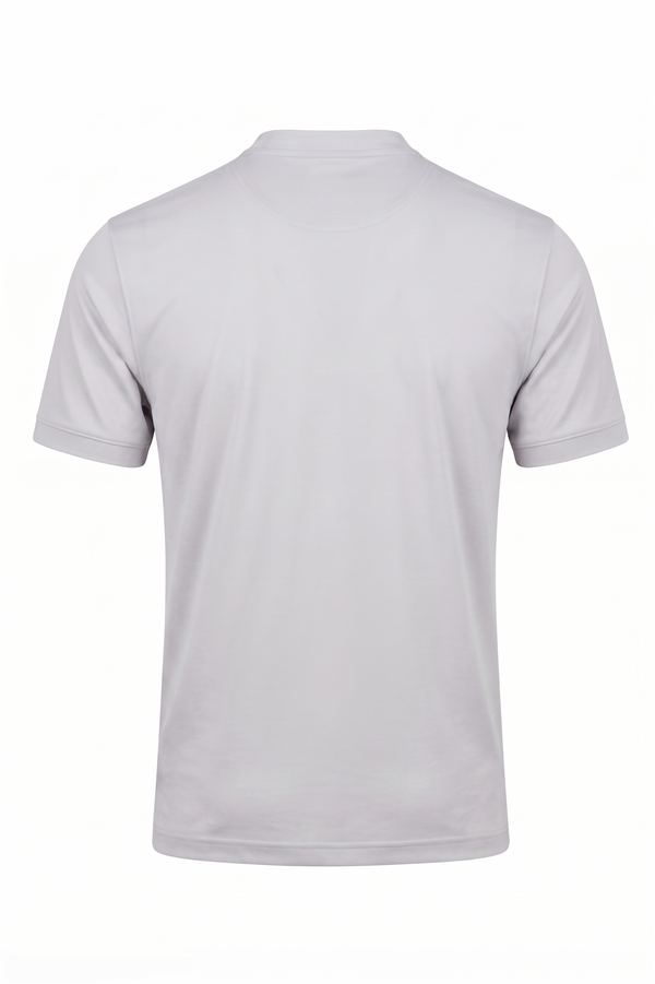 Baseball Collar Micro Pique Shark Polo