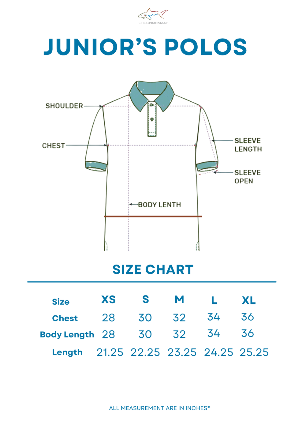 Junior's GNKP019 Stretchable Golf Polo - White