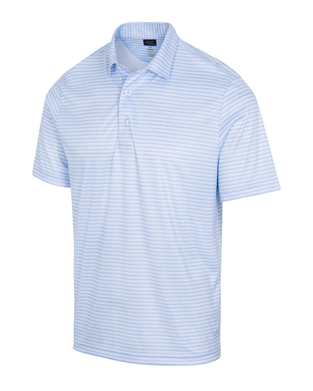 Men's 422 Heather Golf Polo T shirt - Blue Htr