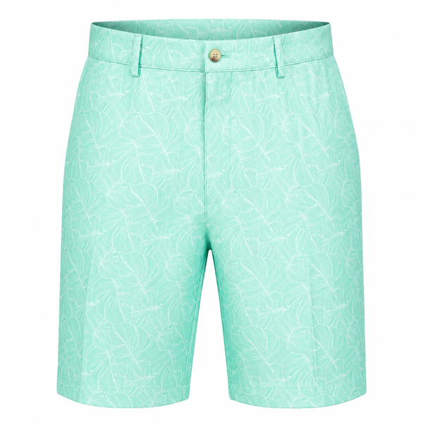 Men's Palm Print Golf Shorts
