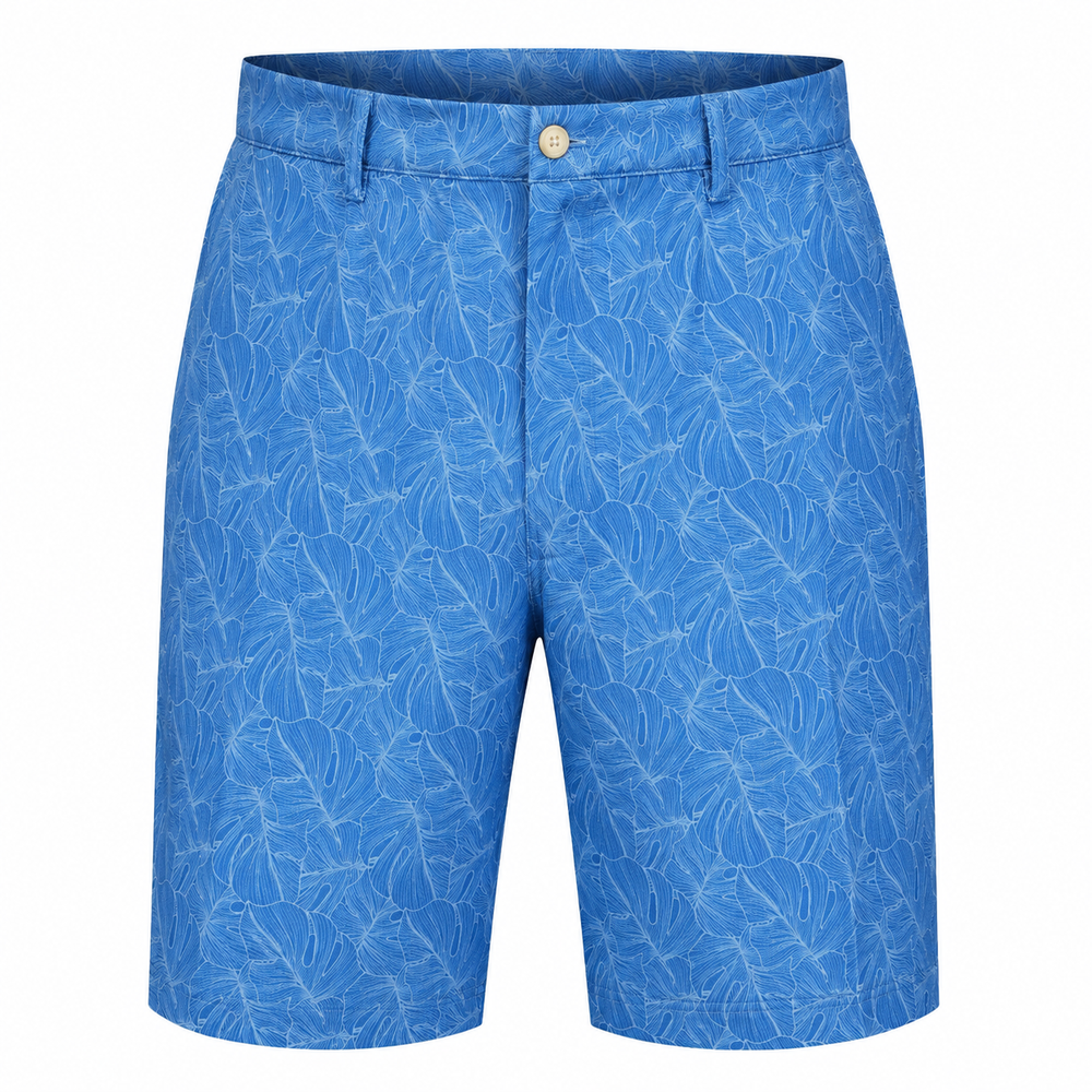 Men's Palm Print Golf Shorts