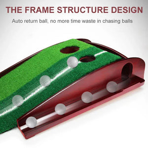 Wooden Golf Indoor Putting