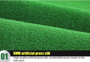 Greg Norman Indoor And Outdoor Floor Nylon Artificial Grass Putting Mat