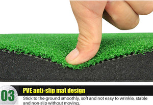 Greg Norman Indoor And Outdoor Floor Nylon Artificial Grass Putting Mat