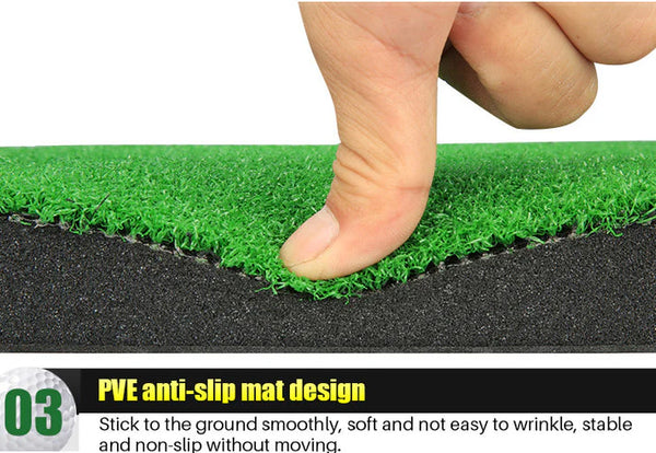 Greg Norman Indoor And Outdoor Floor Nylon Artificial Grass Putting Mat