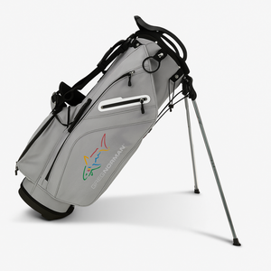 Greg Norman 14 Way Divider Golf Stand Bag - Lt Grey