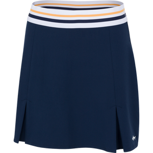 Women's 17" Downswing Pull-On Golf Skort - Navy