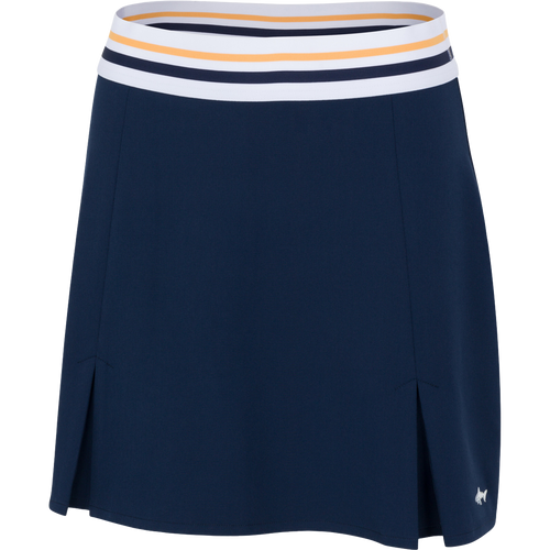 Women's 17" Downswing Pull-On Golf Skort - Navy