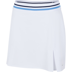 Women's 17" Downswing Pull-On Golf Skort - White
