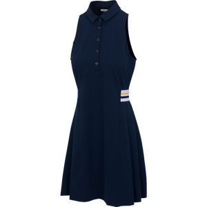 Women's Birdie Pleated Golf Dress - Navy