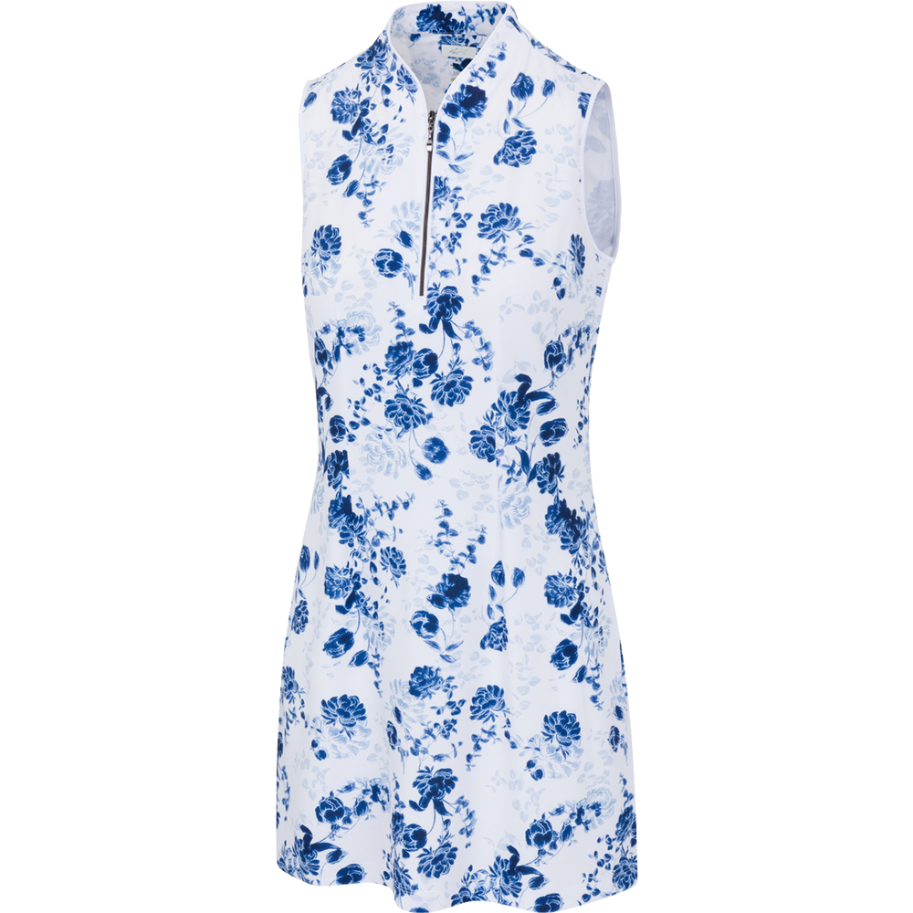 Women's Porcelain Floral Golf Dress