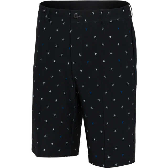 Lobster Print 9.5 Stretch Short - Black