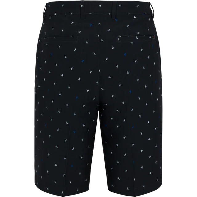 Lobster Print 9.5 Stretch Short - Black