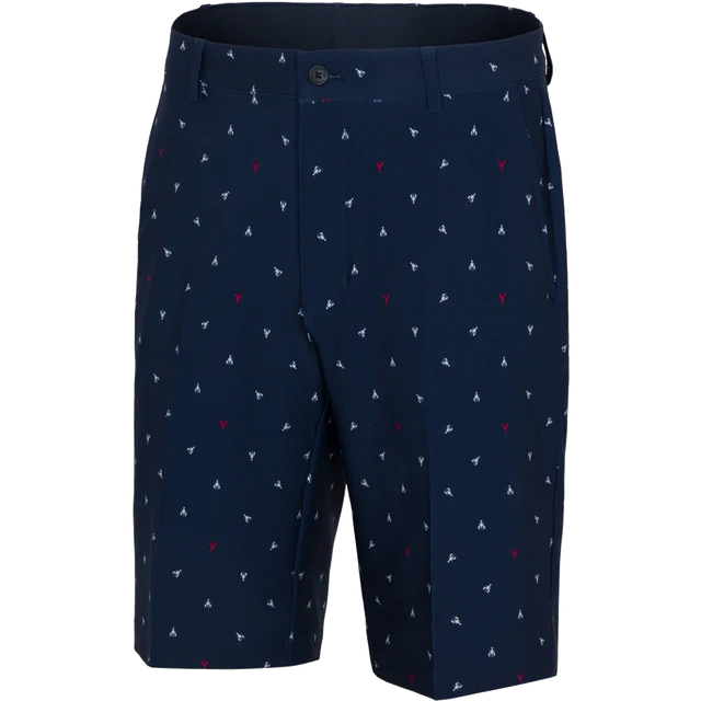 Lobster Print 9.5 Stretch Short - Navy