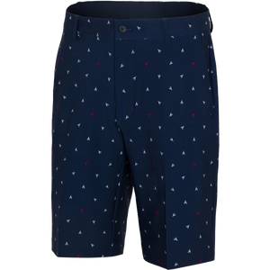 Lobster Print 9.5 Stretch Short - Navy