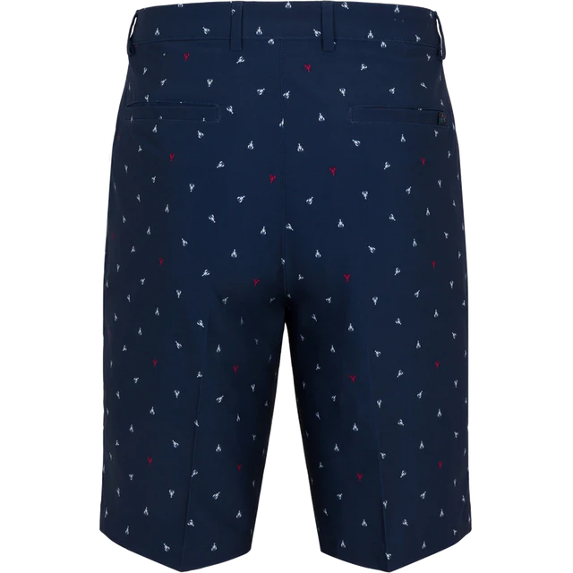 Lobster Print 9.5 Stretch Short - Navy