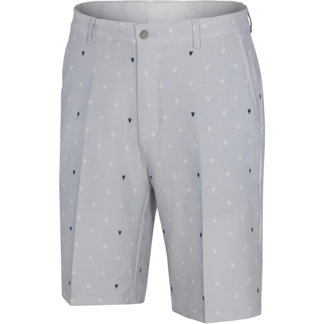 Lobster Print 9.5 Stretch Short - Shark Grey