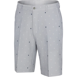 Lobster Print 9.5 Stretch Short - Shark Grey