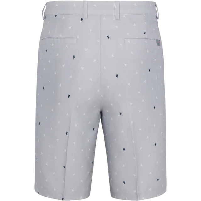 Lobster Print 9.5 Stretch Short - Shark Grey