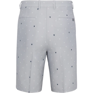 Lobster Print 9.5 Stretch Short - Shark Grey