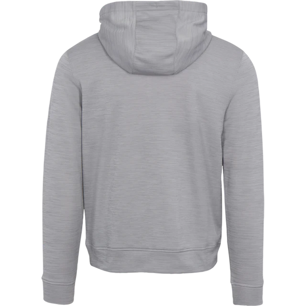 Shark Full-Zip Fleece Golf Hoodie - Sterling-Heather