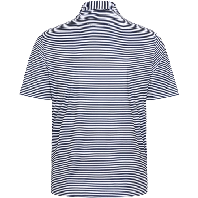 ML75 Classic Bar Stripe Shark Polo T Shirt - Navy