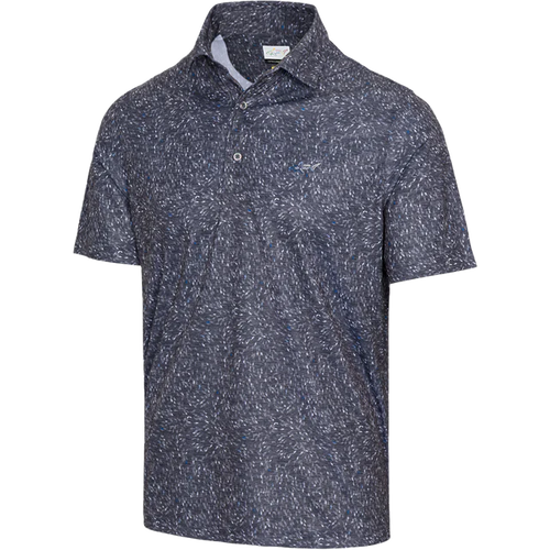 ML 75 Mini Sharks Print Polo T Shirt - Black