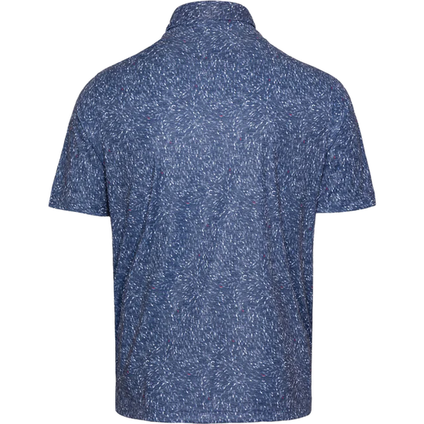 ML 75 Mini Sharks Print Polo T Shirt - Navy