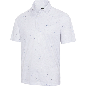 Men's ML75 Mini Shark Golf Polo - White